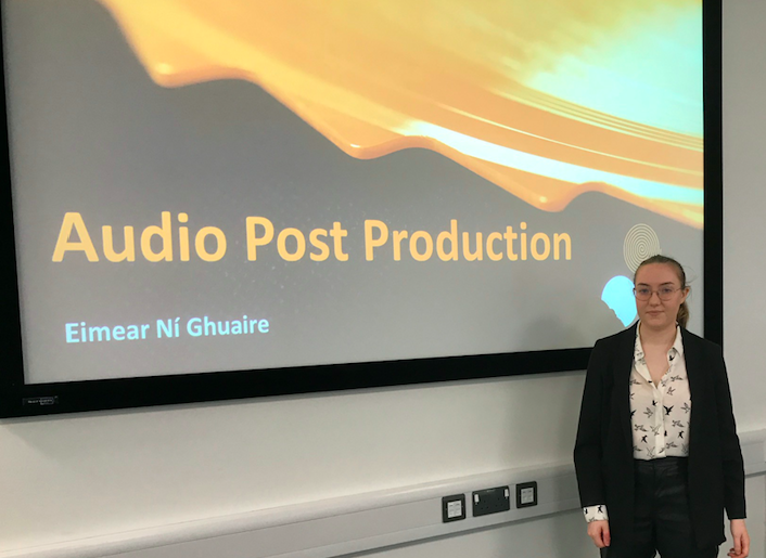 uol_samp's tweet photo. Super inspiring talk by Eimear Ni Ghuaire of @stringandtins for our L3s today - thanks, Eimear! https://t.co/fmXtobE6fz