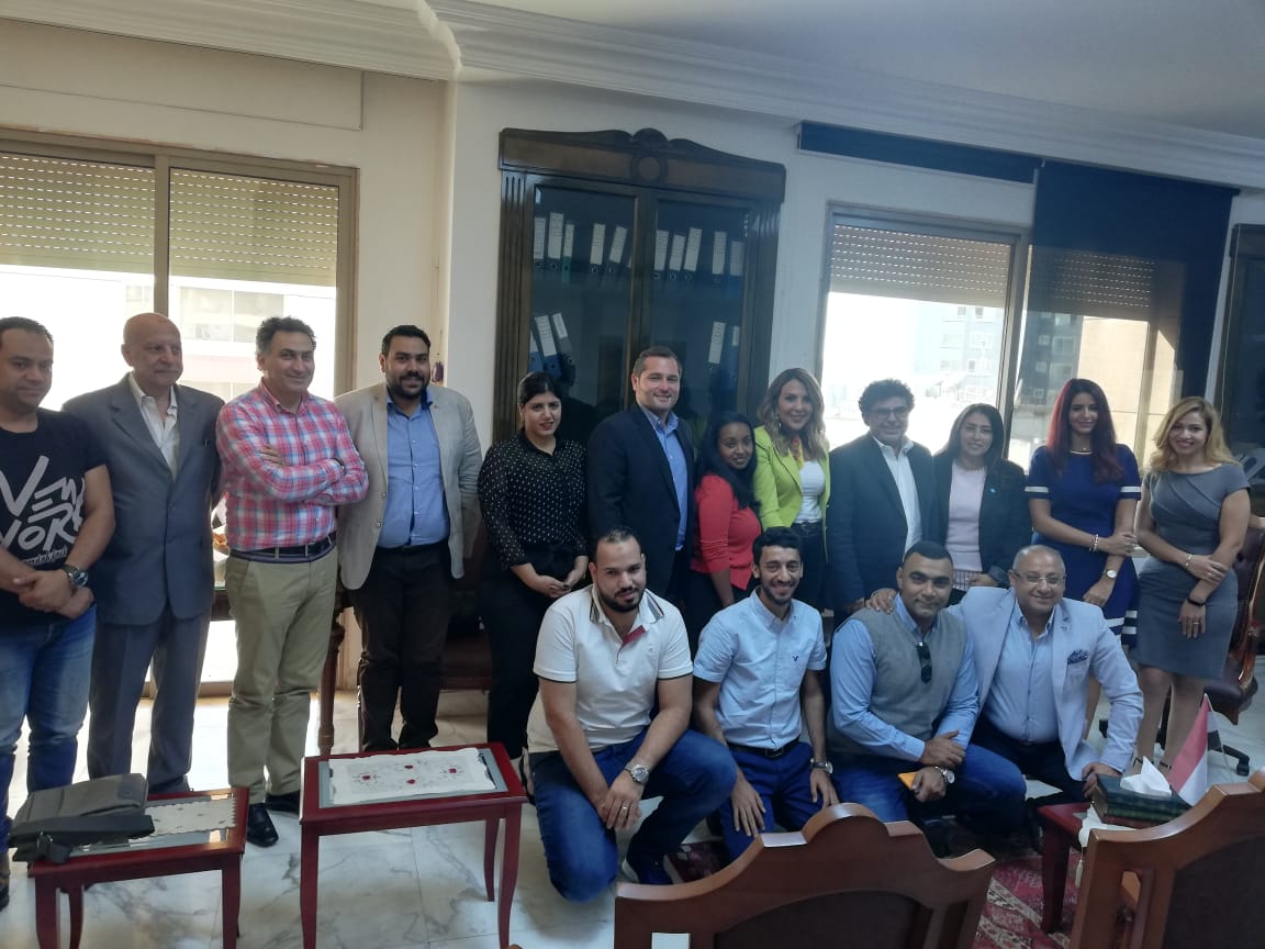 4pMed's tweet photo. IFP attended a reception hosted by the Commercial Counselor of the Embassy of the Arab Republic of Egypt, Dr. Mona Wahba, in the presence of representatives of Egyptian companies that are participating at the 4P East Med exhibition. https://t.co/0olQe5Ul8U