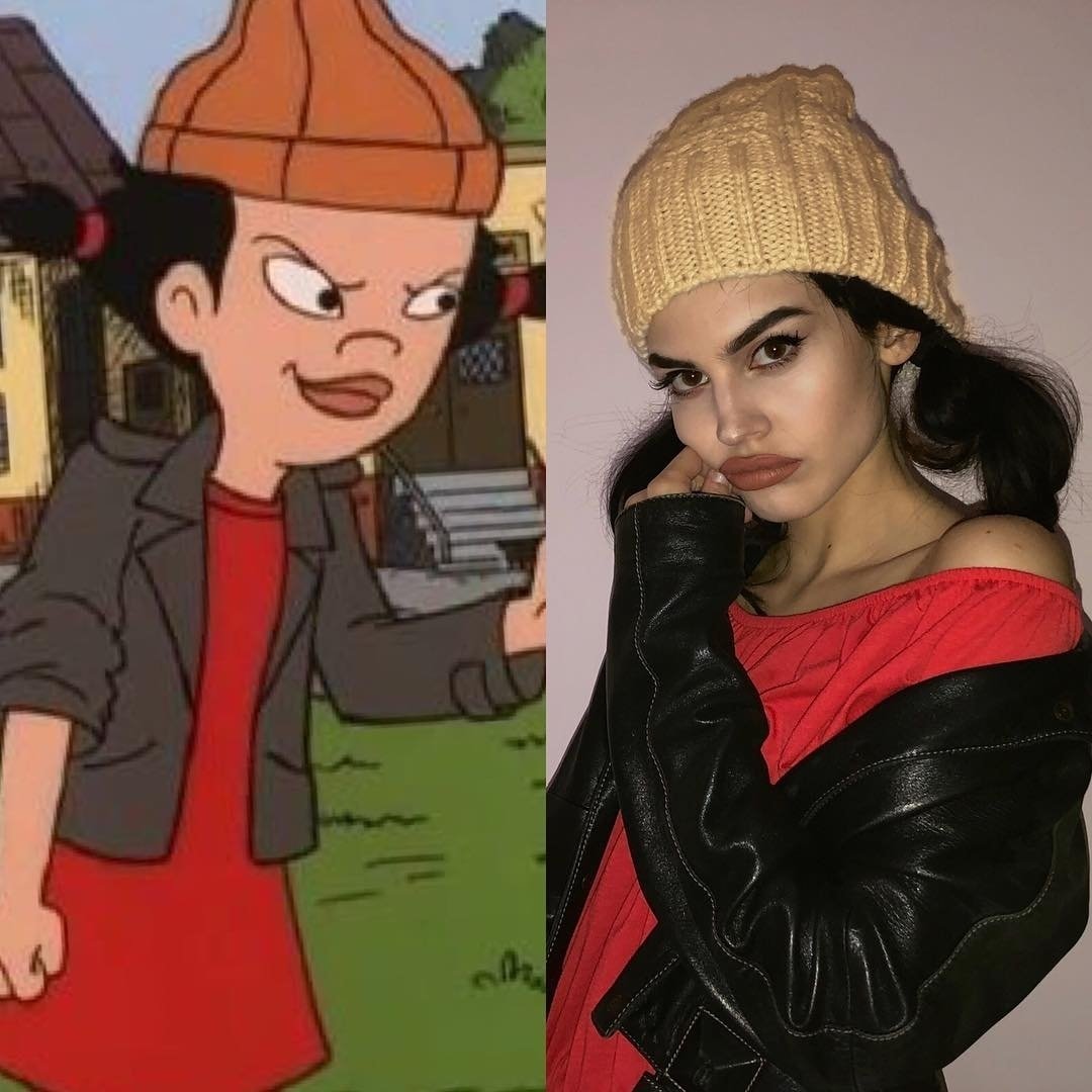 Spinelli cosplay from recess Cosplayer: mermaidtalia(IG). #makeup. #spinell...