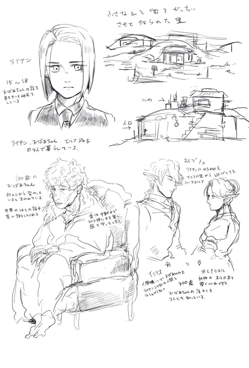 こんな創作をしていた時期があった
あーーー創作の衣装とか作れたら最高だよなぁ!!! 