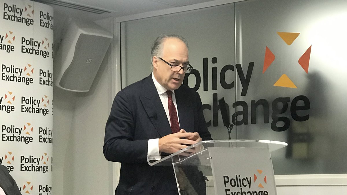 Policy_Exchange's tweet photo. The Lord Trevethin and Oaksey QC argues the Prime Minister acted: consistent with the law as it stood at the time when the advice was given #PXEvents https://t.co/dUOW0pUwDi