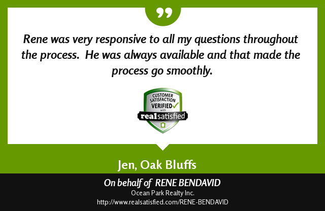 From the bottom of my heart, thank you for this recommendation. realsatisfied.com/RENE-BENDAVID via <a href="/realsatisfied/">RealSatisfied</a>