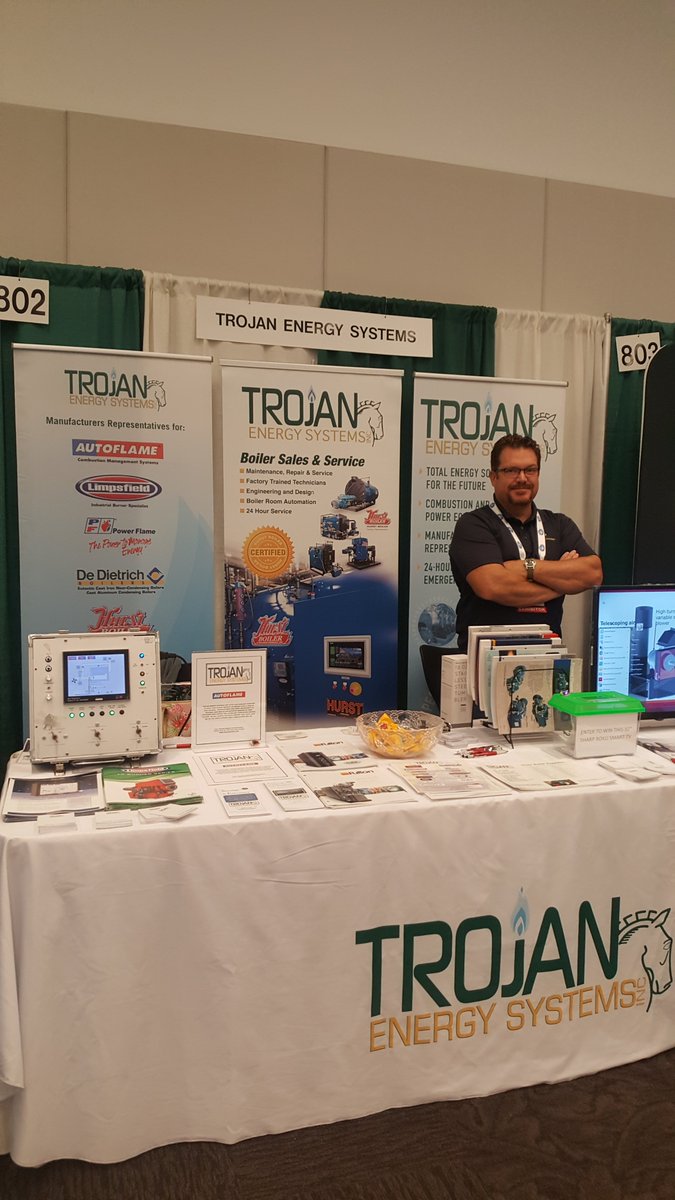 TrojanEnergy's tweet photo. Visit us at booth 802 2020 Schools Facilities Managers Conference &amp; Expo for a chance to win.a TV. #boilers #school #expo #newyork https://t.co/1Nz5vyZ92B
