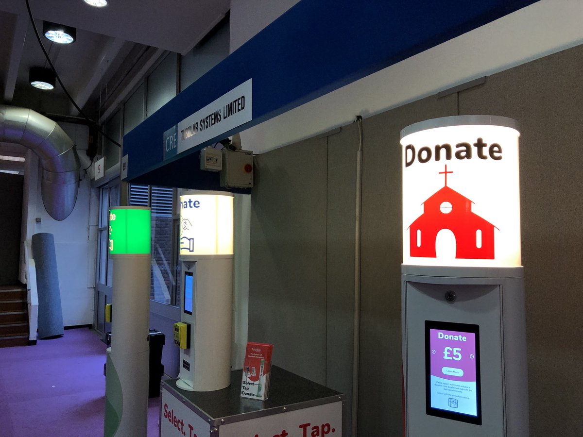 Tubular Systems Ltd (@tubularsystems) on Twitter photo We’re ready for #CREnational2019 <a href="/CRE_churchshow/">Christian Resources Exhibitions</a>. Come over to our stand B9 (near Cindy’s Bar). See our latest innovations and find out how we can bring Contactless Giving to your Church or Charity.
👉Register for Free: bit.ly/2VFot09 We’re ready for #CREnational2019 <a href="/CRE_churchshow/">Christian Resources Exhibitions</a>. Come over to our stand B9 (near Cindy’s Bar). See our latest innovations and find out how we can bring Contactless Giving to your Church or Charity.
👉Register for Free: bit.ly/2VFot09