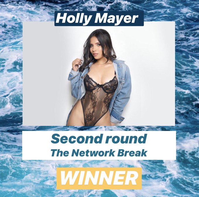 🏆Congratulations to @TheHollyMayer for winning the second round of our contest #TheNetworkBreak ✈️🇲🇽