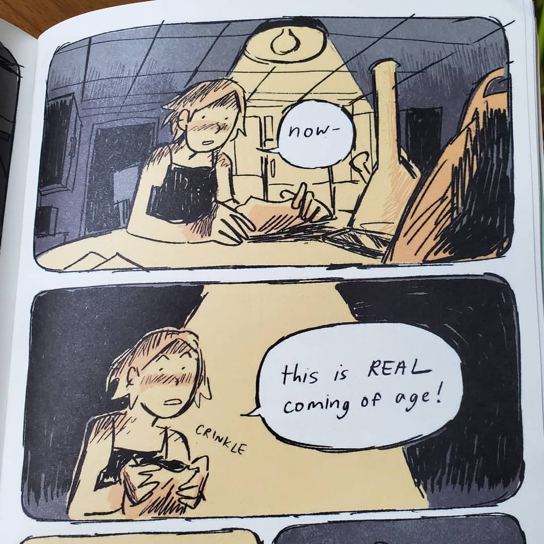 hello
i have a little comic now available to read in the latest issue of klub zin! 