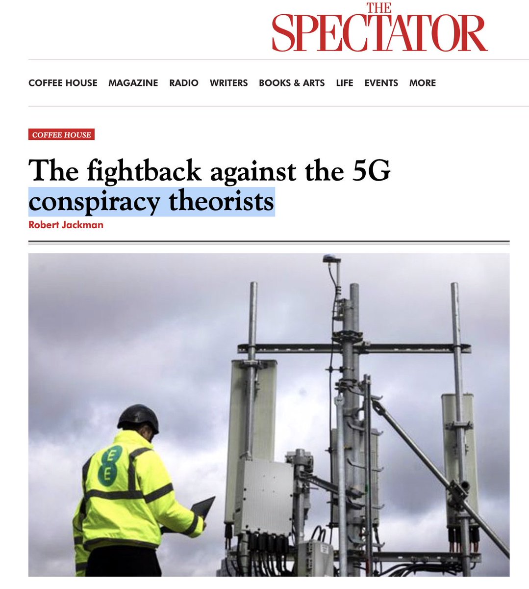 SpyMeters's tweet photo. If you don’t have a valid argument against legitimate health concerns of 5G, call those who do “conspiracy theorists” and wear your intellectual bankruptcy with pride.

https://t.co/5U9cqOLnQ4 https://t.co/jhIXEjuvgL