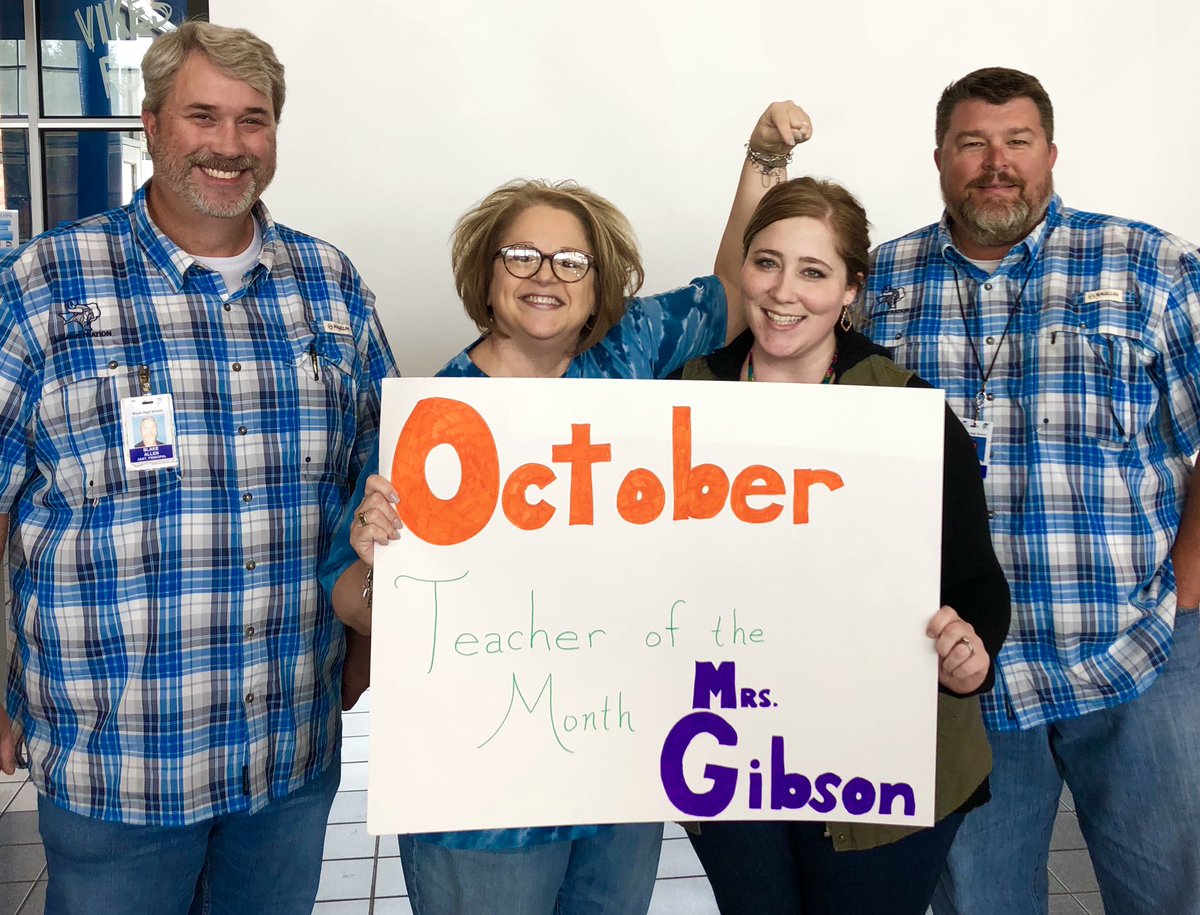 Have you heard the news?!?! <a href="/Brittanyggibson/">Brittany Gibson</a> is the Bryan High School October Teacher of the Month!!! <a href="/LaneBuban/">Bryan High School</a> <a href="/BryanISD/">Bryan ISD</a>Sup @BryanISD <a href="/bhsnorseman/">Bryan High Norseman</a> <a href="/BryanHighChoir/">Bryan High Choir</a> <a href="/AlexMedlock/">Alex Medlock</a>