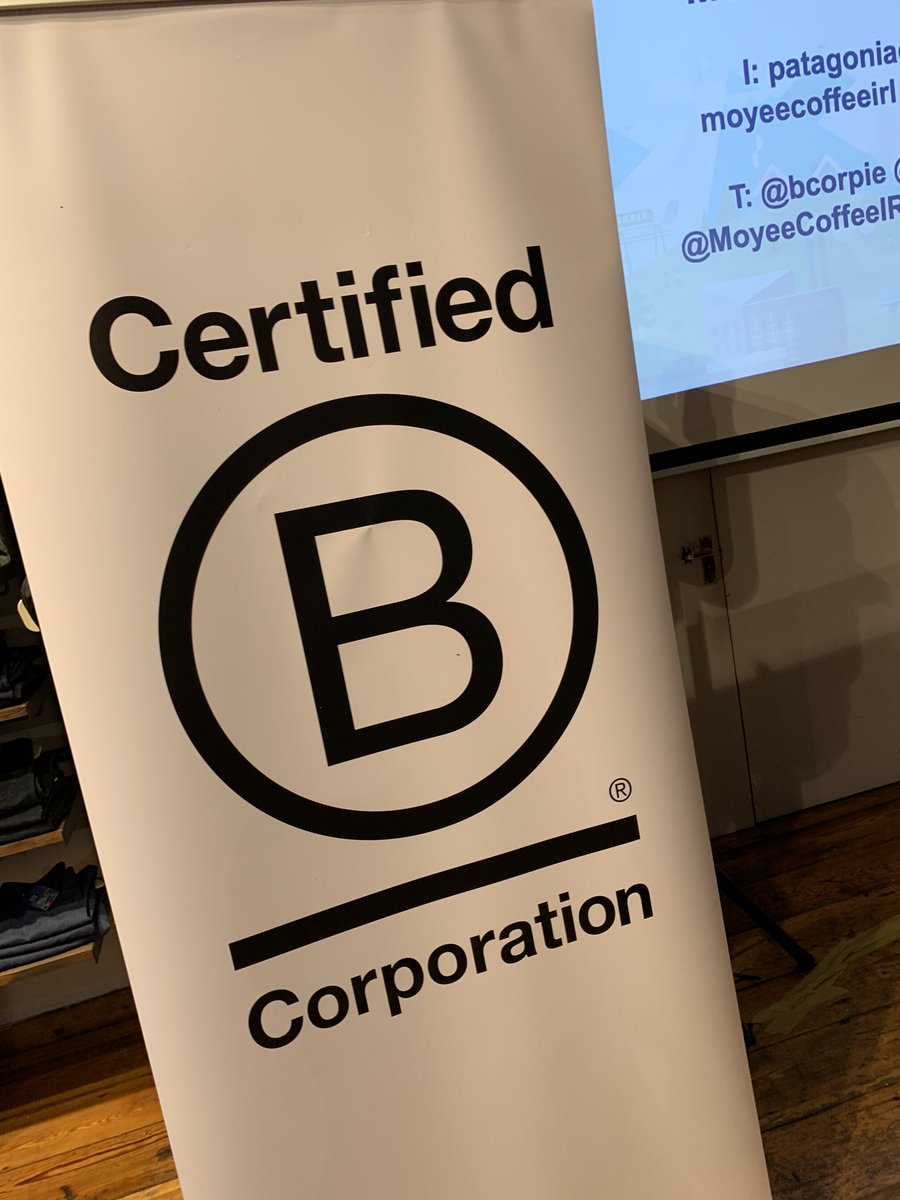 bcorpie's tweet photo. Welcome to #BCorp in Ireland!

@UrbanVolt @Danone @OneDifferenceIE @innocentIreland @MoyeeCoffeeIRL @patagonia https://t.co/oGU4q7X7ee