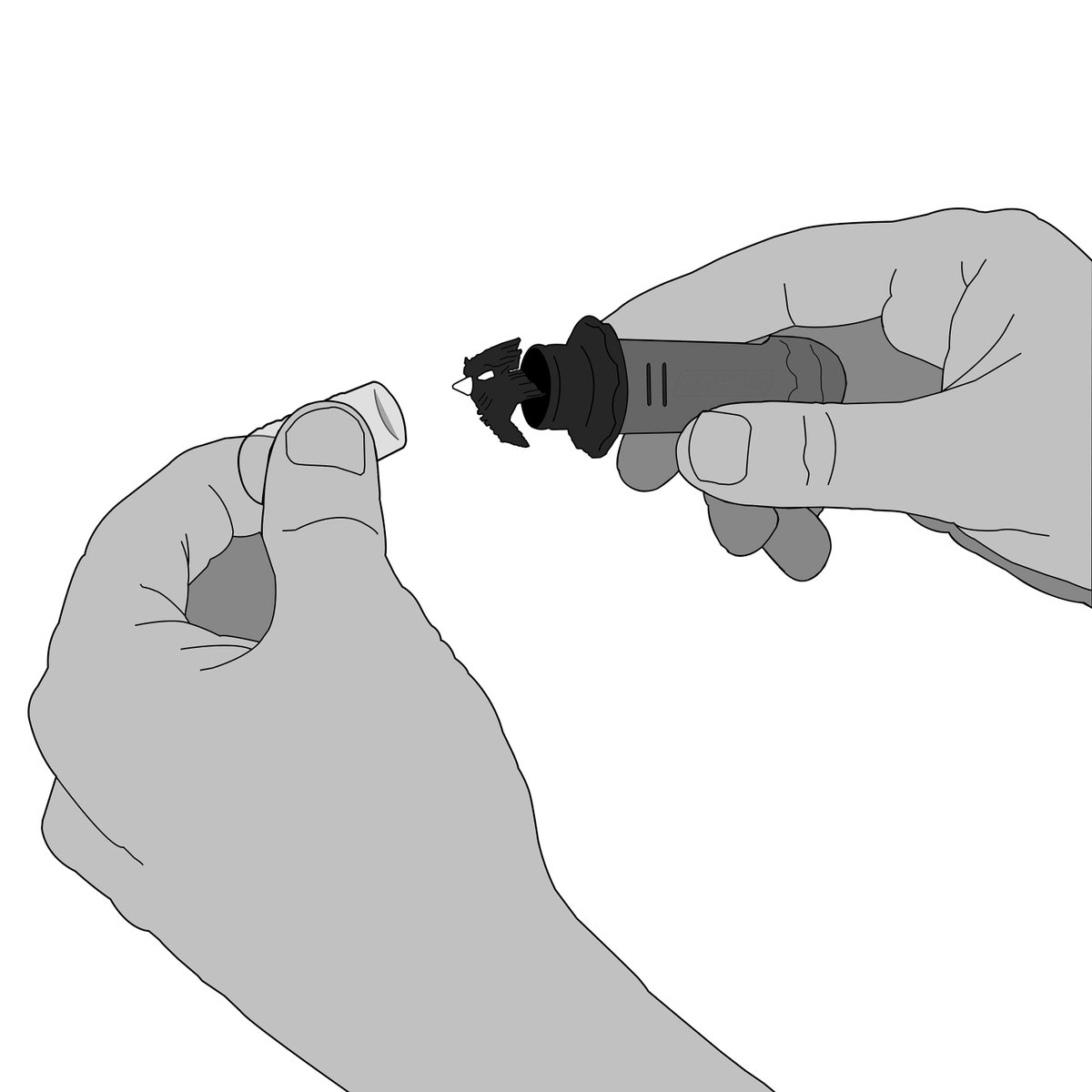 NoTubes's tweet photo. Step 1: Locate Puncture
Step 2: Unthread clear cap
Step 3: Align tip of DART tool with puncture and push until fully inserted
Step 4: Remove DART tool
👉 the 🔗 https://t.co/k53elQwgkp
#savetheride #savedbydart #onlystans https://t.co/7VzYK8nzAp