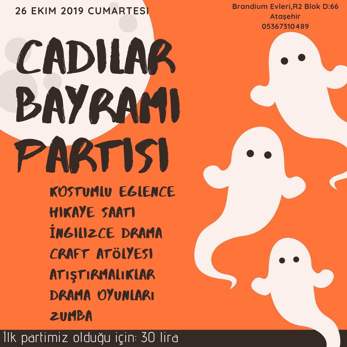 Heyecanlı bekleyiş başladız...
#hallowenparty #halloweenparti #cadılarbayramı