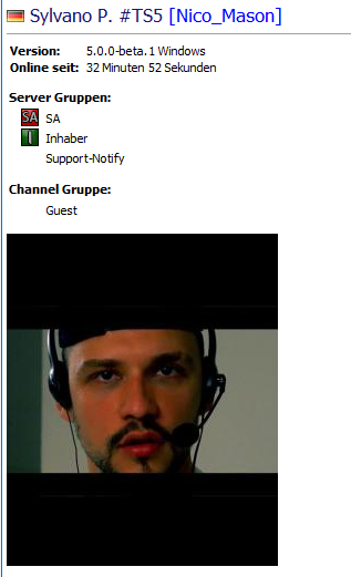 All right, ich bin Dank <a href="/realHerrSammy/">Sam 👀🚀</a> nun auch auserwählt! #TS5Client <a href="/teamspeak/">TeamSpeak</a>