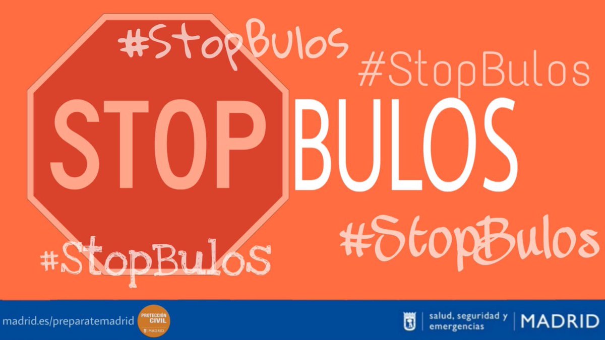Cartel de Stop Bulos