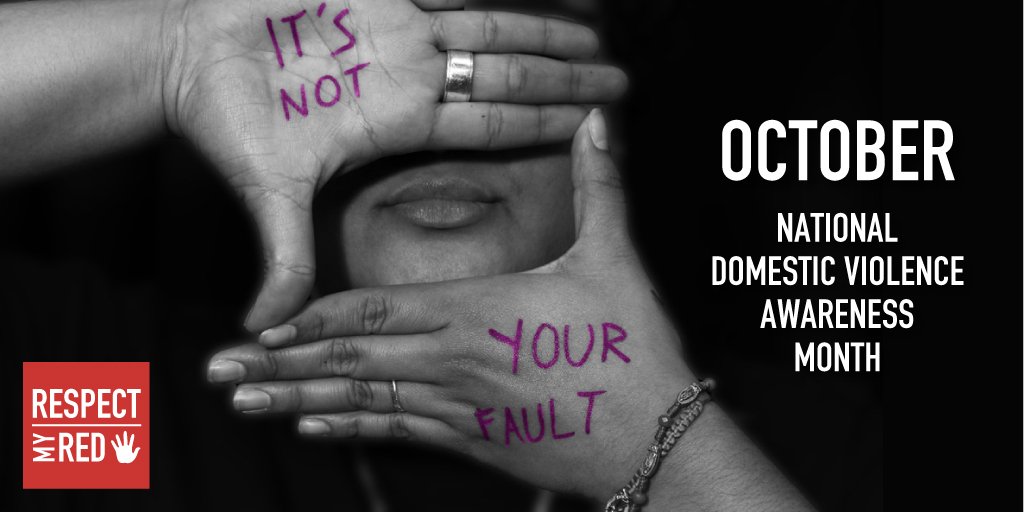 RespectRed247's tweet photo. Envisioning a national culture in which we are all safe, empowered and free from domestic violence. #DVAM @ndvh https://t.co/w5UE3kaxCU