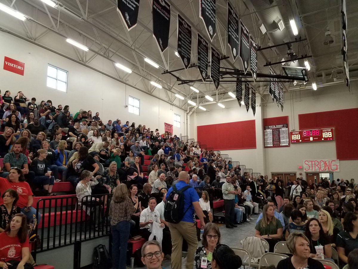 So excited to kick off the 26th Annual <a href="/LeanderISD/">Leander ISD</a> Continuous Improvement Conference! Welcome @NikiSpears4 to #1LISD!