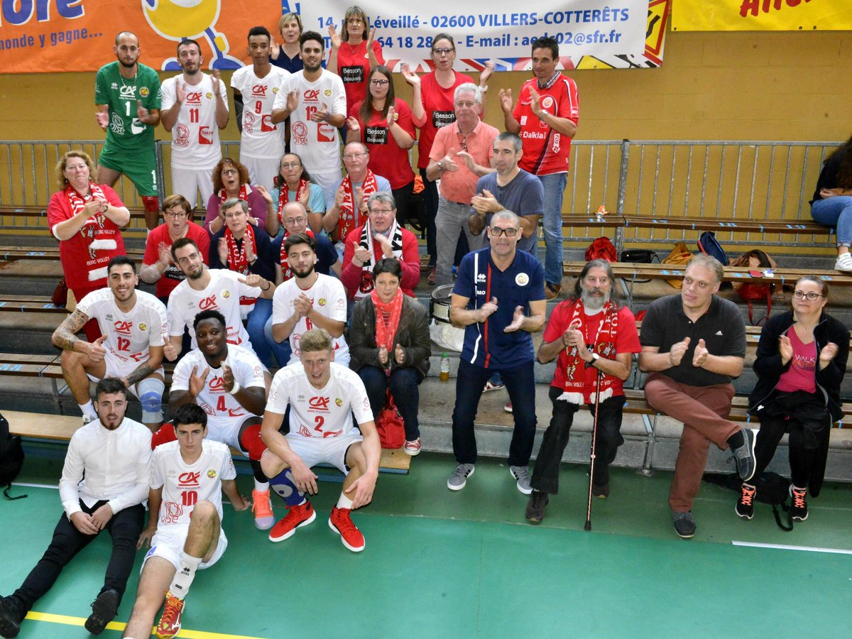 bataller_eric's tweet photo. Ce dimanche, l'équipe du BOUC Volley s'impose 3-1 à Villers-Cotterêts et prend la 3ème place avec 6 points ( deux matchs-deux victoires) à égalité avec VC Bellaing (1er) et Vésinet/St Germanois (2ème) Prochaine rencontre, le samedi 26 octobre 2019 à 21h00 à Beauvais, Coubertin. https://t.co/PWNmJPQ8wJ