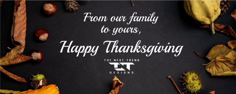 TNTDesigns's tweet photo. We are grateful to you for making us the most trusted business when it comes to branded merchandising needs. 

A very Happy Thanks Giving to you all from the TNT family! https://t.co/AjYRflCc9w