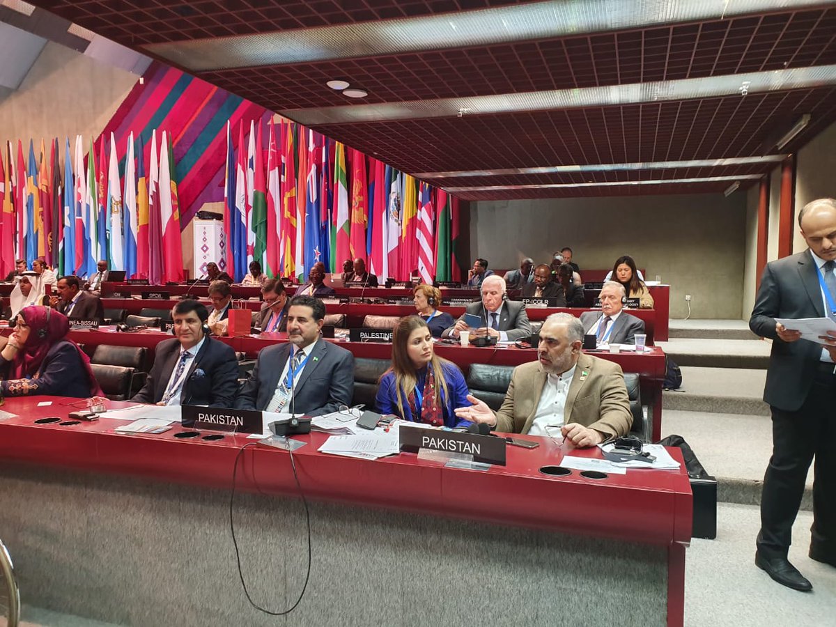 DrHaiderAK's tweet photo. Delegation led by speaker @AsadQaiserPTI representing Pakistan at the 141th session of the Inter Parliamentary Union Assembly at #Belgrade #Serbia. 
#Pakistan #Serbia #EU #IPU141 https://t.co/kZOUHqHDej
