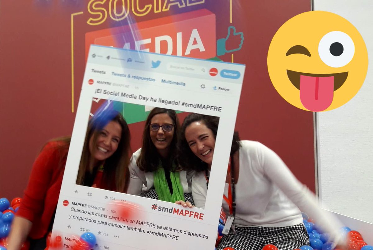 BurilloMarta's tweet photo. Nos hemos vuelto loc@s en @MAPFRE con el #smdMAPFRE GRACIAS al equipazo de redes! https://t.co/T5NznQu1O7
