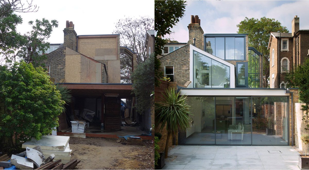 PikeandPartners's tweet photo. We love sharing a before and after image of our projects. Here's one from Wimbledon Park Road https://t.co/wQ8dCoenIx #londonarchitects https://t.co/qlvtH5wCR5