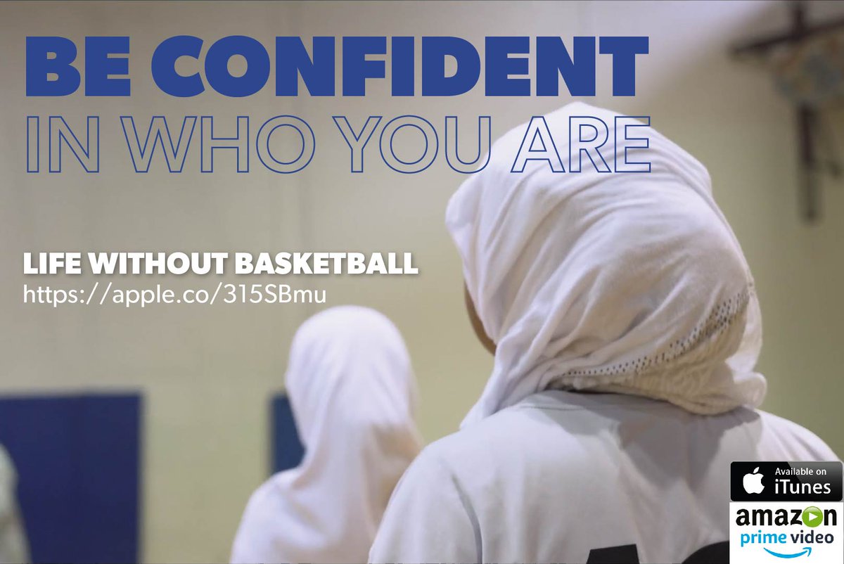 WithoutBall's tweet photo. Younger generations learn the importance of staying true to who they are in the film Life Without Basketball. Pre-order with the link: https://t.co/hGOFM3hjPq
#lifewithoutbasketball #muslimwomenhooptoo #fibaallowhijab #dribblingdownbarriers https://t.co/2i18ty4Uo3