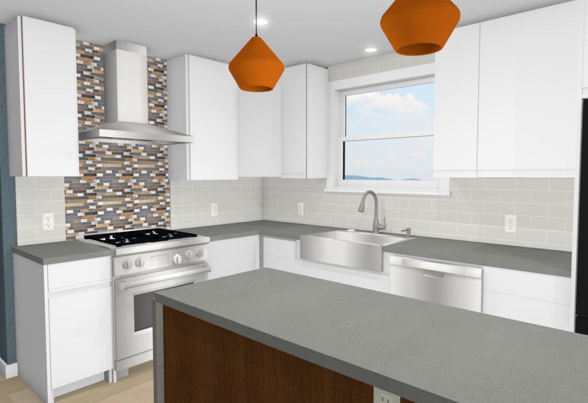 SCDThinkBuild's tweet photo. Our Designer Kyra's rendering of the kitchen backsplash at our Retro Revamp Project in Phoenixville. #thinkbuild #springcreekdesign https://t.co/TPm7aSWmEU