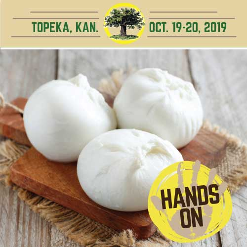 Check out this Hands-On Workshop offered at the Mother Earth News Fair is DIY Magic Mozzarella. Dairy expert Gianaclis Caldwell shows you how to make mozzarella, stretch it, and eat it, all in one hour!  More info: motherearthnews.com/store/product/…