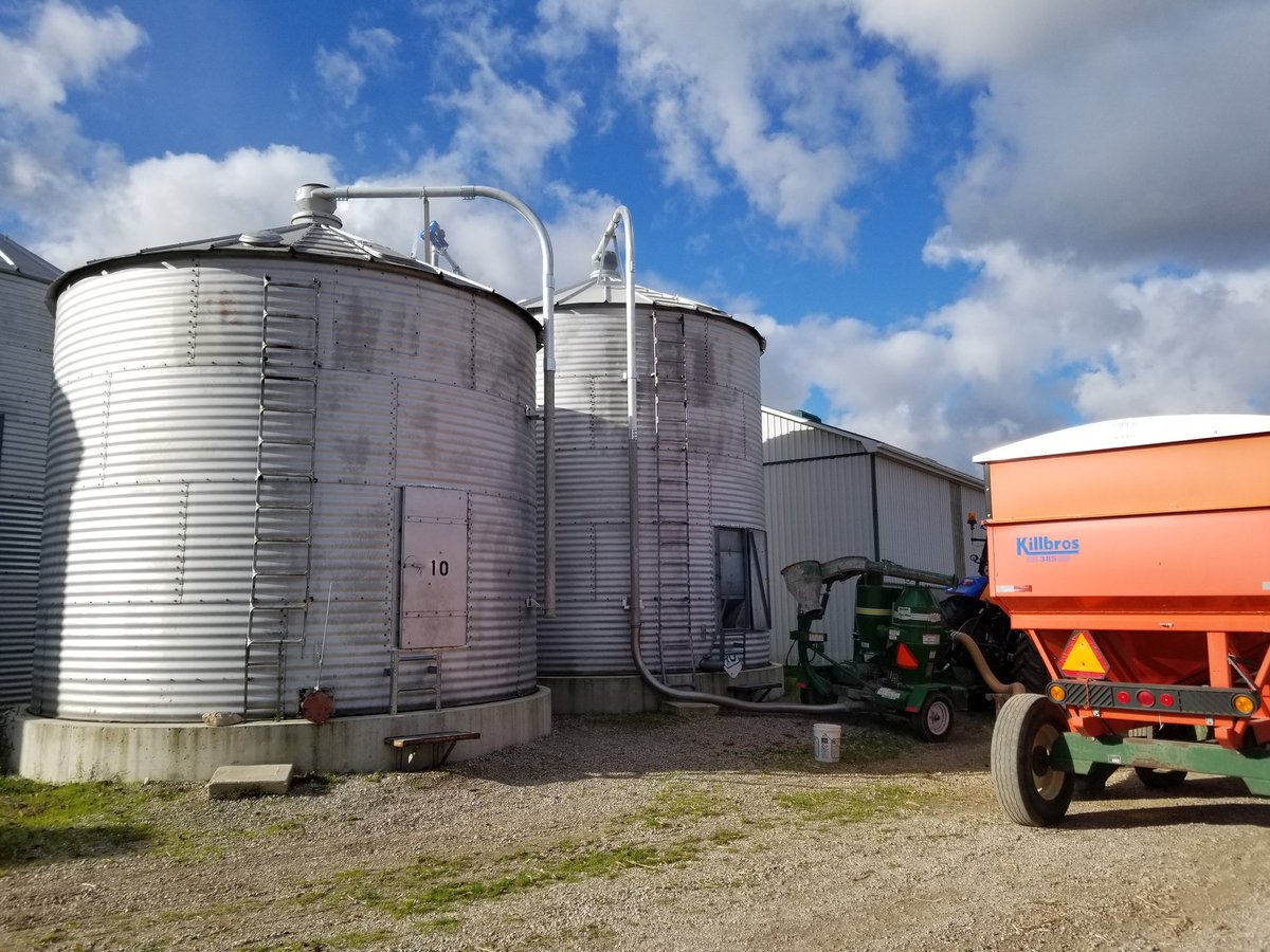 brandonwcoleman's tweet photo. A shoutout to @vdbmillwright for getting us set up to blow some beans! https://t.co/GwyAFZASek