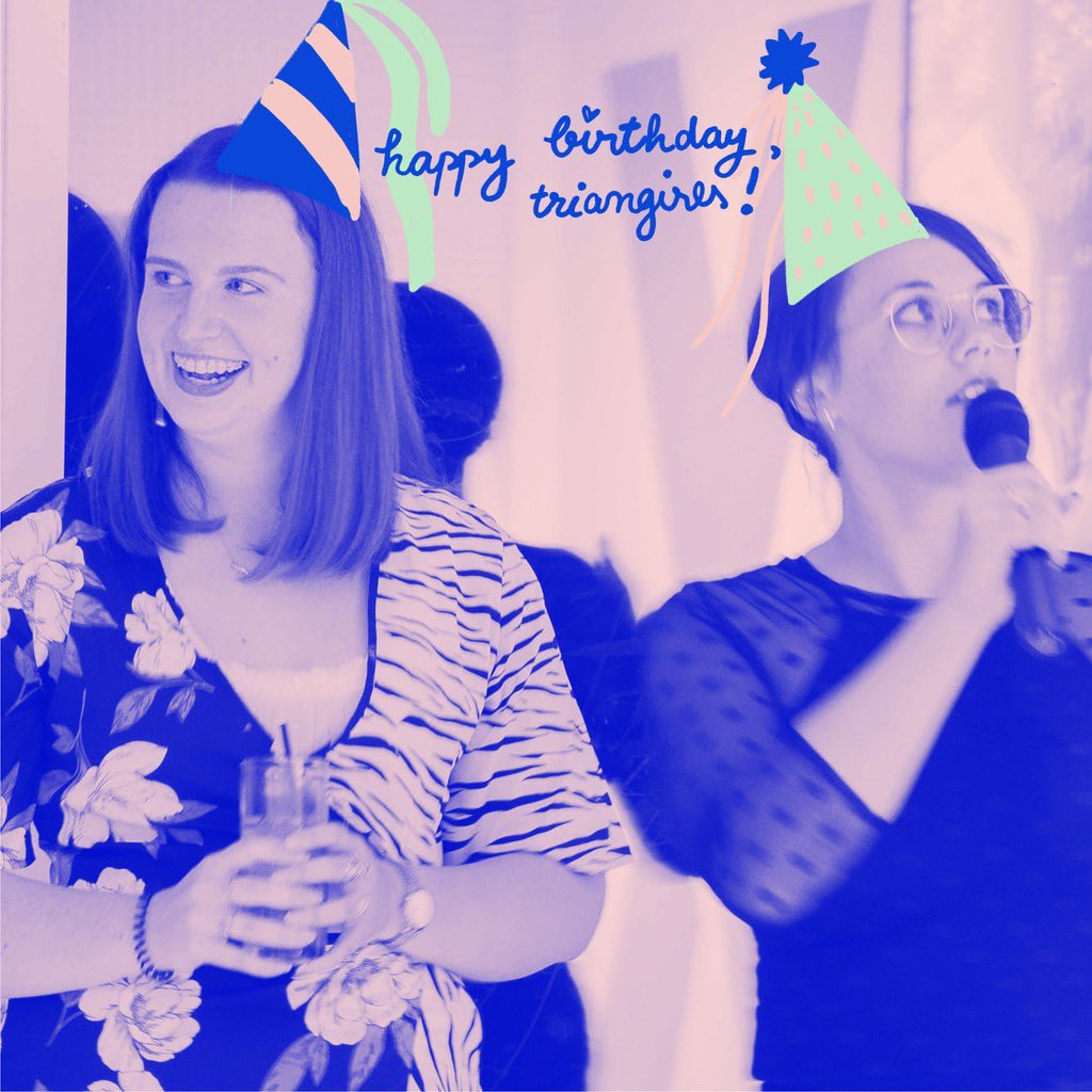 Triangirls tweet media