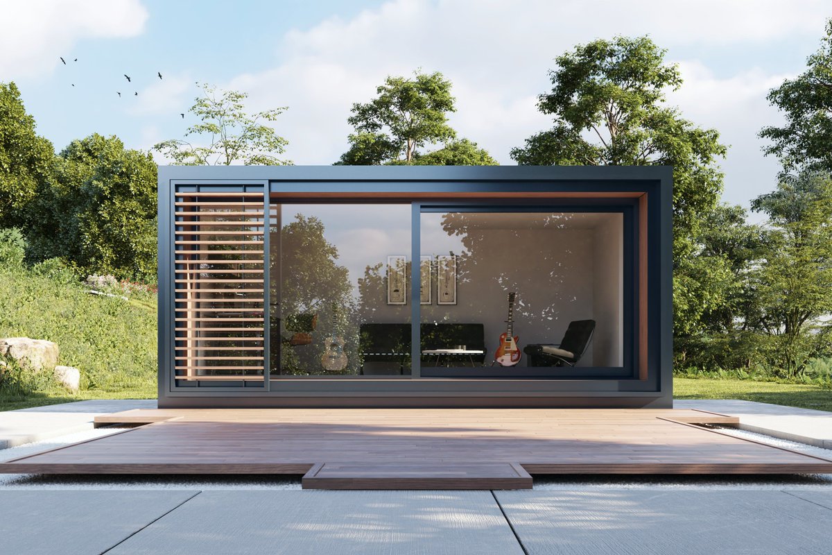 Here’s the first look at <a href="/Buildakit/">Buildakit</a>’s #gardenpods designed by @HallidayClark Architects. The ‘BuildaKube’ comes in 3 different variations to fit different plot sizes/requirements and will create a high quality additional flexible space for its owners using our closed panel system