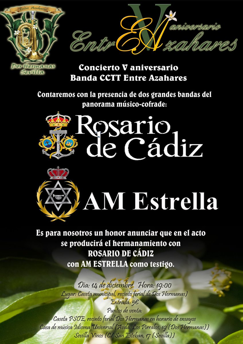 <a href="/RosariodeCadiz/">Rosario de Cádiz</a> <a href="/EDH_1969/">Estrella de Dos Hermanas</a> <a href="/RBoti/">Raul Rodriguez-Boti.</a> @GentedePaz1940 <a href="/SemanaSantaDH/">DosHermanasCofrade</a> <a href="/lasemana/">Periódico La Semana</a> <a href="/2hermanasinfo/">Dos Hermanas Info 🗞💻</a> <a href="/SemanaSantaDH/">DosHermanasCofrade</a> <a href="/SSantaTV/">Semana Santa TV</a> <a href="/semanasantasev/">Semana Santa Sevilla</a> <a href="/info_cofrade/">𝗜𝗻𝗳𝗼 𝗖𝗼𝗳𝗿𝗮𝗱𝗲 ™️</a> @laveniassanta <a href="/pasionensevilla/">Pasión en Sevilla</a> <a href="/LaPasion7TV/">La Pasión</a> <a href="/sagradacena2h/">Sagrada Cena D.H.</a> <a href="/HSFlageEstre/">Flagelación-Estrella</a>