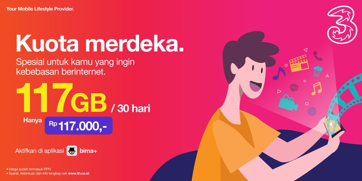 3 Indonesia tweet media
