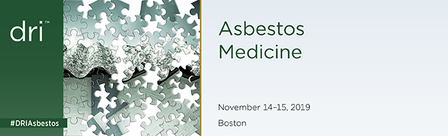 SmithandCarson's tweet photo. Excited to be attending the #DRIAsbestos Medicine Seminar, November 14-15 in Boston! #Millennial juror strategies and the latest developments in asbestos toxicology and epidemiology are all on schedule. @DRICommunity https://t.co/ekxle1H2OQ https://t.co/ZtbB6RxgaJ