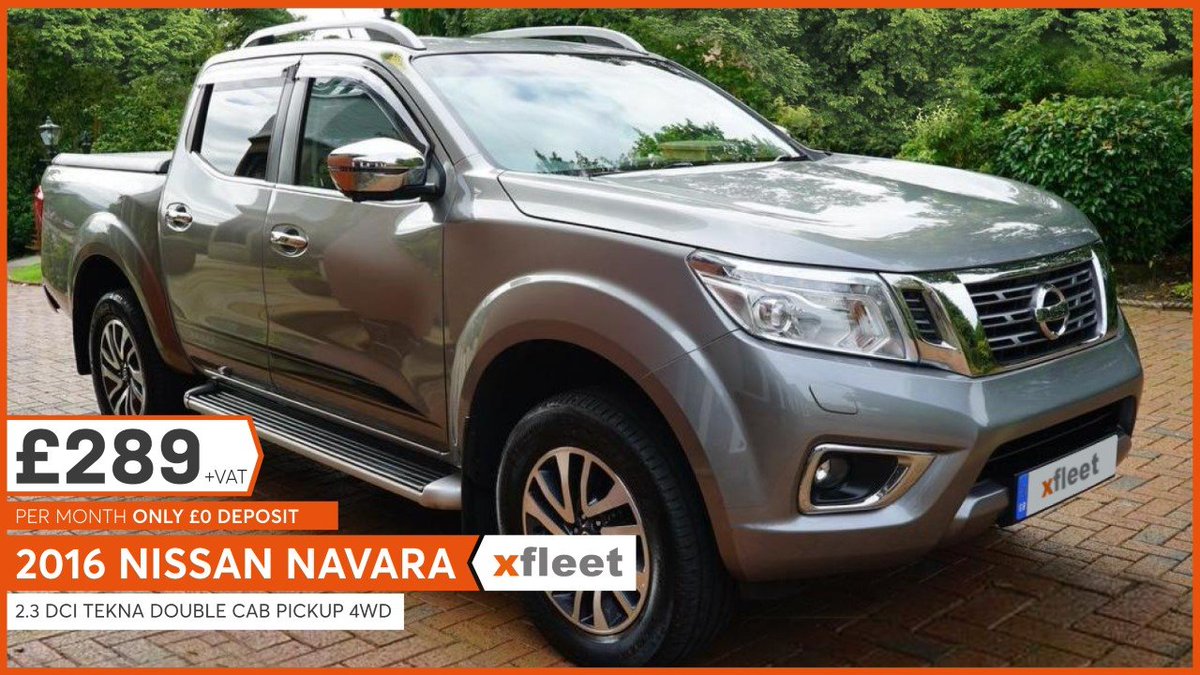 Xfleet (@xfleetvehicles) on Twitter photo #NissanNavara 2.3 dCi Tekna Double Cab Pickup 4WD 4dr - Full service history, alloy wheels, sound system & much more! Click below for the comprehensive list of extras
£15,999+VAT or pay NO DEPOSIT & monthly payments of £289+VAT. Call 01282 857777 for more.xlcrvehicleremarketing.co.uk/used-vans/niss… #NissanNavara 2.3 dCi Tekna Double Cab Pickup 4WD 4dr - Full service history, alloy wheels, sound system & much more! Click below for the comprehensive list of extras
£15,999+VAT or pay NO DEPOSIT & monthly payments of £289+VAT. Call 01282 857777 for more.xlcrvehicleremarketing.co.uk/used-vans/niss…