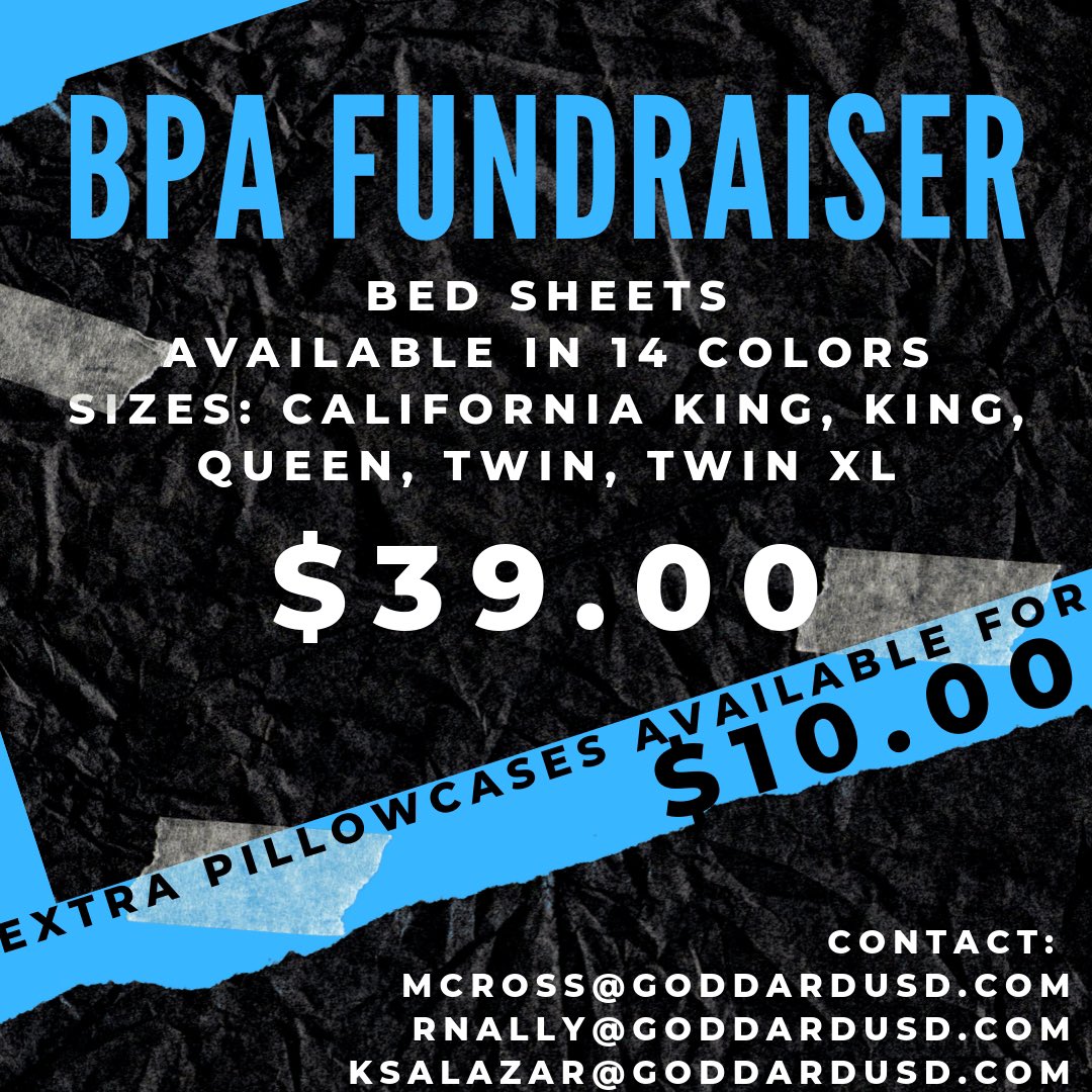 IKEBPA's tweet photo. REMINDER‼️ All sheet order forms are due back this Wednesday with money, October 16th by the end of the day!! https://t.co/M3P6FDfktA