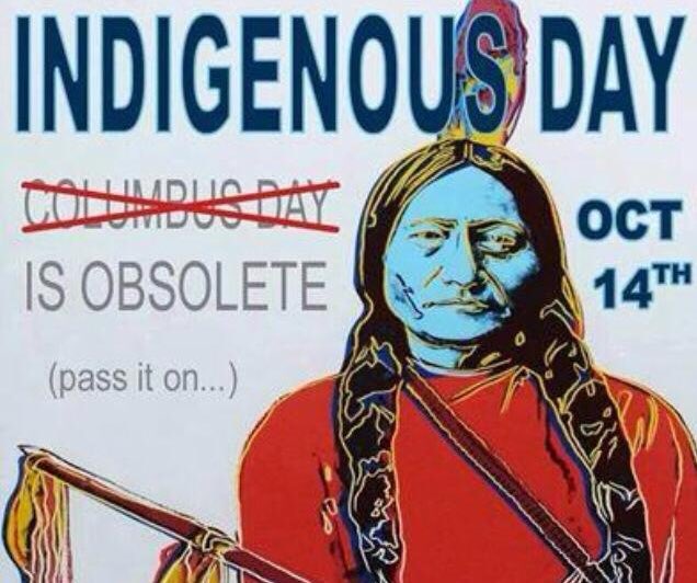 #happyindigenouspeoplesday  #everywhere you stand belonged to #americanindians Time to #change #education #statestandards