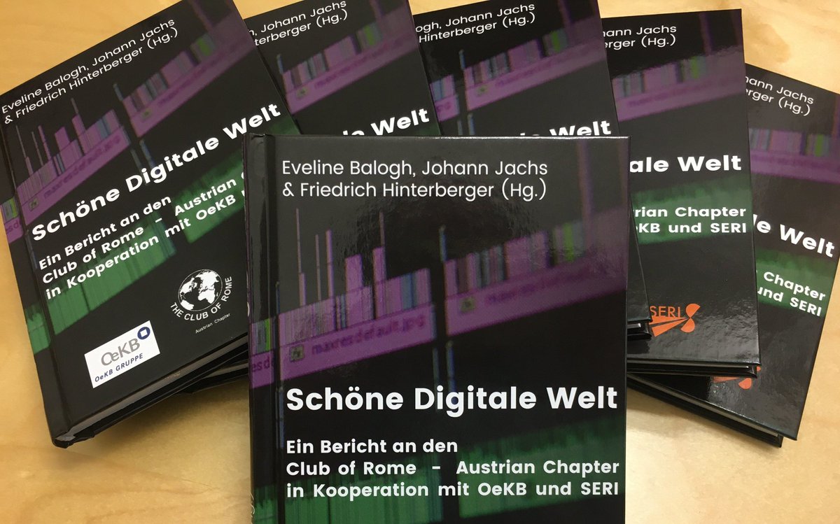 ClubofRomeAT's tweet photo. Die Essays aus unserem Blog-Projekt #schoenedigitalewelt (mit OeKB & @SERI_at) sind jetzt auch als gedrucktes Buch erhältlich.
Preis: 10€ bzw. 15€ inkl. Versand. Bestellung unter https://t.co/aU0yoqY7yf
#FutureForFuture #KuratorFürZukunft #Zukunftstaucher @ManfRonzheimer https://t.co/zjWapASsd4