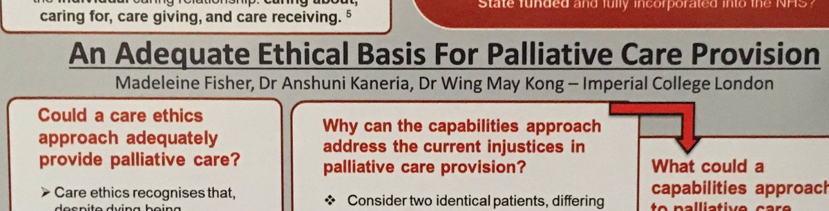 Joanna Coast (@joclarkecoast) on Twitter photo Delighted to see an ethics poster arguing for use of the capability approach in end of life care at #MCRSM19 ! <a href="/MarieCurieEOLC/">Marie Curie EOLC</a> <a href="/CapabilityApp/">HDCA</a> <a href="/ICECAPm/">ICECAP measures</a> <a href="/EconEndLife/">EconEndLife</a> Delighted to see an ethics poster arguing for use of the capability approach in end of life care at #MCRSM19 ! <a href="/MarieCurieEOLC/">Marie Curie EOLC</a> <a href="/CapabilityApp/">HDCA</a> <a href="/ICECAPm/">ICECAP measures</a> <a href="/EconEndLife/">EconEndLife</a>