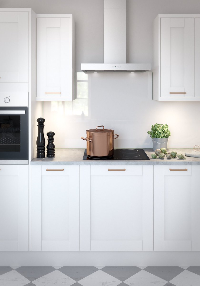 MagnetUK's tweet photo. White kitchens provide a minimal and versatile palette to enable your own style &amp; visions to shine through. 👌 Try combining with matt accents for a monochrome vibe, or try with wooden surfaces for a more traditional feel. 🖤

#WhiteKitchens #Kitchens #QualityKitchens https://t.co/w8xh1SAPFk