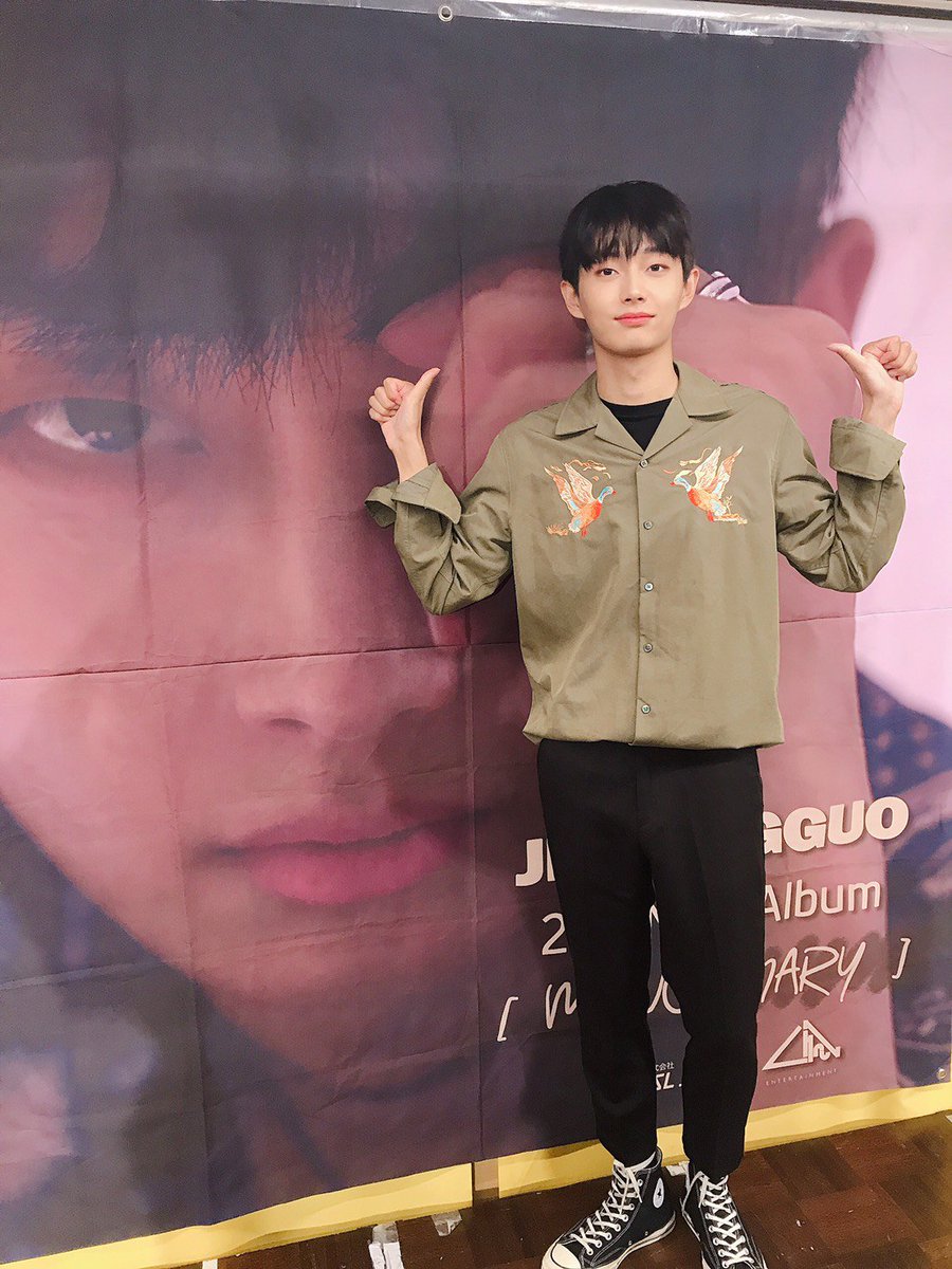 #JINLONGGUO 
2nd Mini Album [MONO DIARY] リリースイベント✨

本日のイベントにお越しいただいた皆様ありがとうございます😊また明日も会えますね‼️

☑10月15日(火) 
#もりのみやキューズモール 1F BASEパークにて18:00～開催です🙋
#キムヨングク #김용국