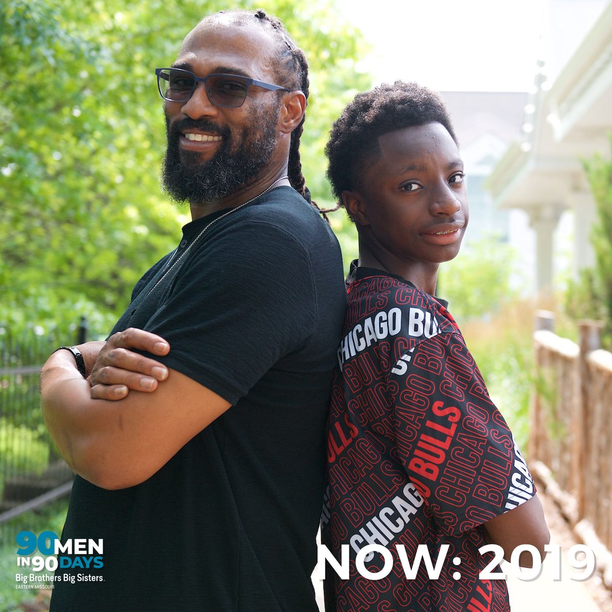 BBBSEMO's tweet photo. We are entering the 3rd week of #90MenIn90Days! This week we celebrate BB (and former Little) Randy Wilford! He's been matched with LB Kiari since 2017. Stay tuned for more about Randy's friendship with Kiari and his memories of his former Big! #BBBSEMO
2019 📸: @Humans_of_STL https://t.co/EYrDNWiA8n