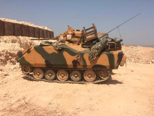 VinodDX9's tweet photo. From some videos what I do can understand #Turjey is using basic M-60 tank and AFV-15 IFV in Syrian offensive against Kurds (images are for representation)
#TurkishInvasion https://t.co/jG4A2frB5W