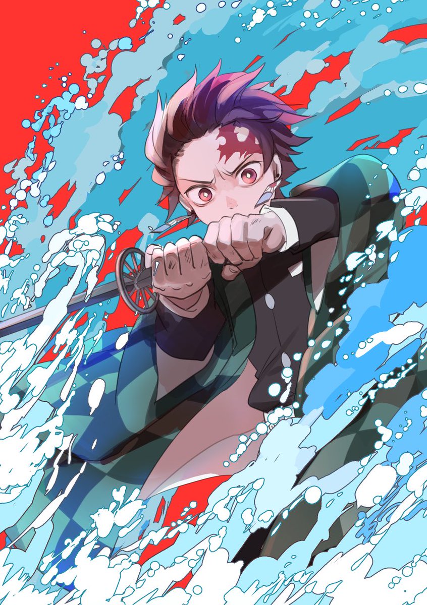 竈門炭治郎 「たんじろー 」|けろのイラスト