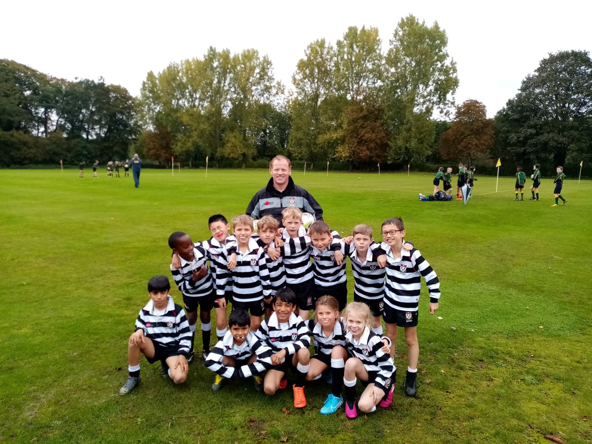 Our U9 Rugby teams and our U8/9 Hockey team didn't let the rain get in the way of some great fixtures vs Wellow House #somuchmore