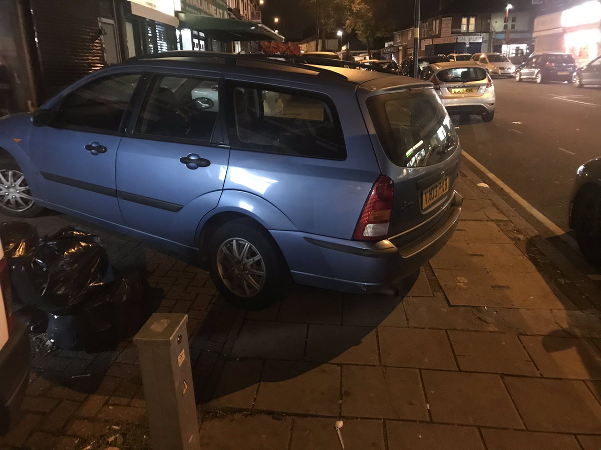 Wardendforum's tweet photo. This car is always obstructing pedestrians by shambolic parking skills anyone with a pushchair, wheelchair or a mobility scooter cannot get through can you guys help? @WashwoodWMP @BCC_Help @WardEndLabour We can also supply the number plate if needed #LOVEWARDEND https://t.co/1emxrr1XCz