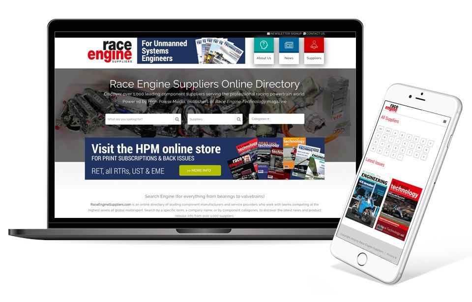 RaceEngineTech's tweet image. HPM are pleased to announce the launch of Race Engine Suppliers!
RaceEngineSuppliers.com is an online directory of component manufacturers and service providers who work with teams competing at the highest levels of global motorsport. Find out more here bit.ly/35zRMWv