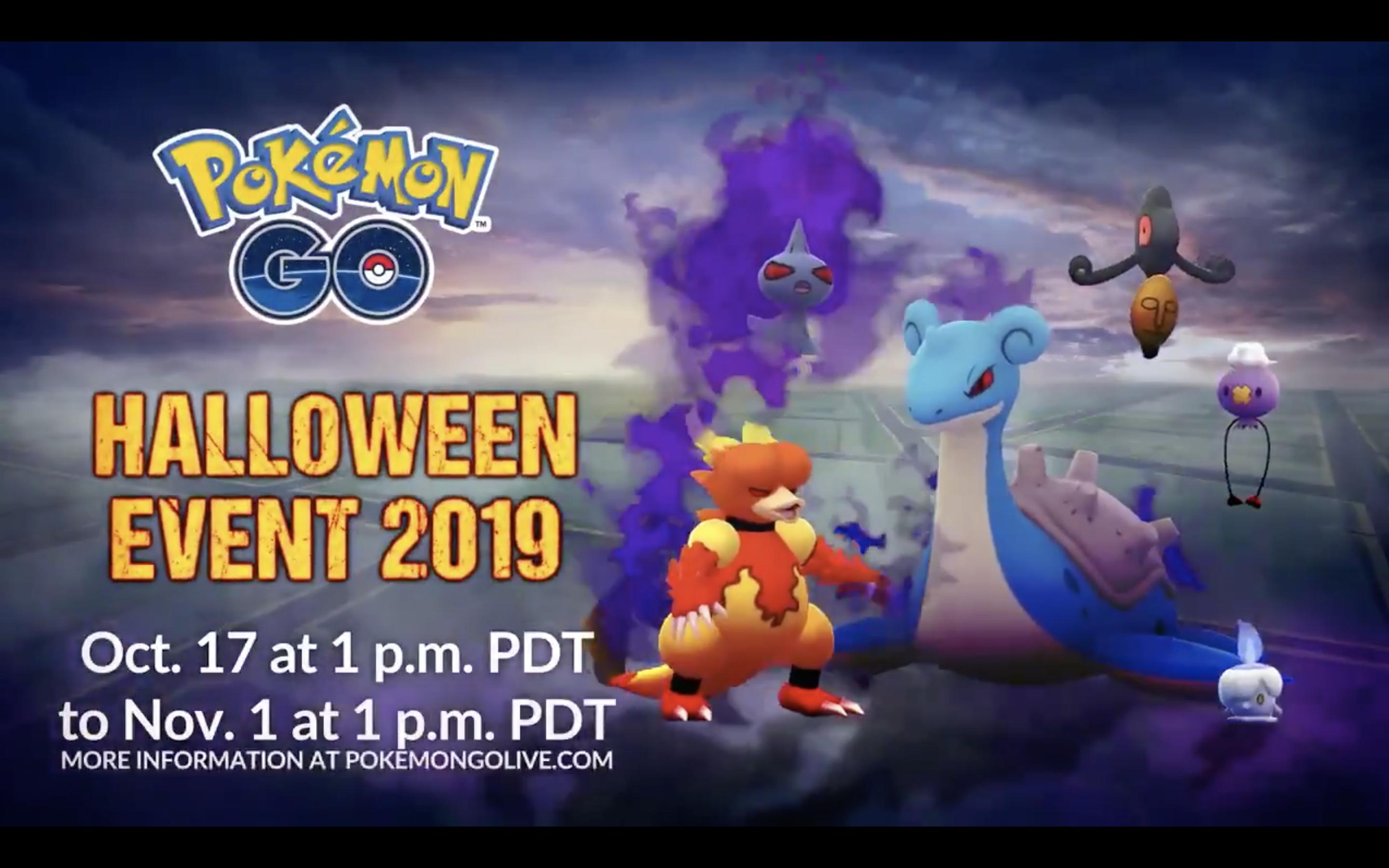 守屋 貴章 今年のポケモンgoのハロウィンイベント楽しみすぎる 5玉レイドはダークライだし ヒトモシとゴビットの乱獲もできる シャドウラプラスは絶対欲しい ハロウィン仕様のピカチュウと初代御三家もかわいい ポケモンgo T Co Jpfbevgara