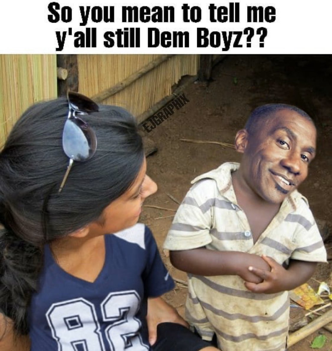 ShannonSharpe's tweet photo. WHO DID THIS? CAN’T Y’ALL SEE I’M AT WORK🤣🤣🤣🤣🤣 https://t.co/6dpAeKMaz7