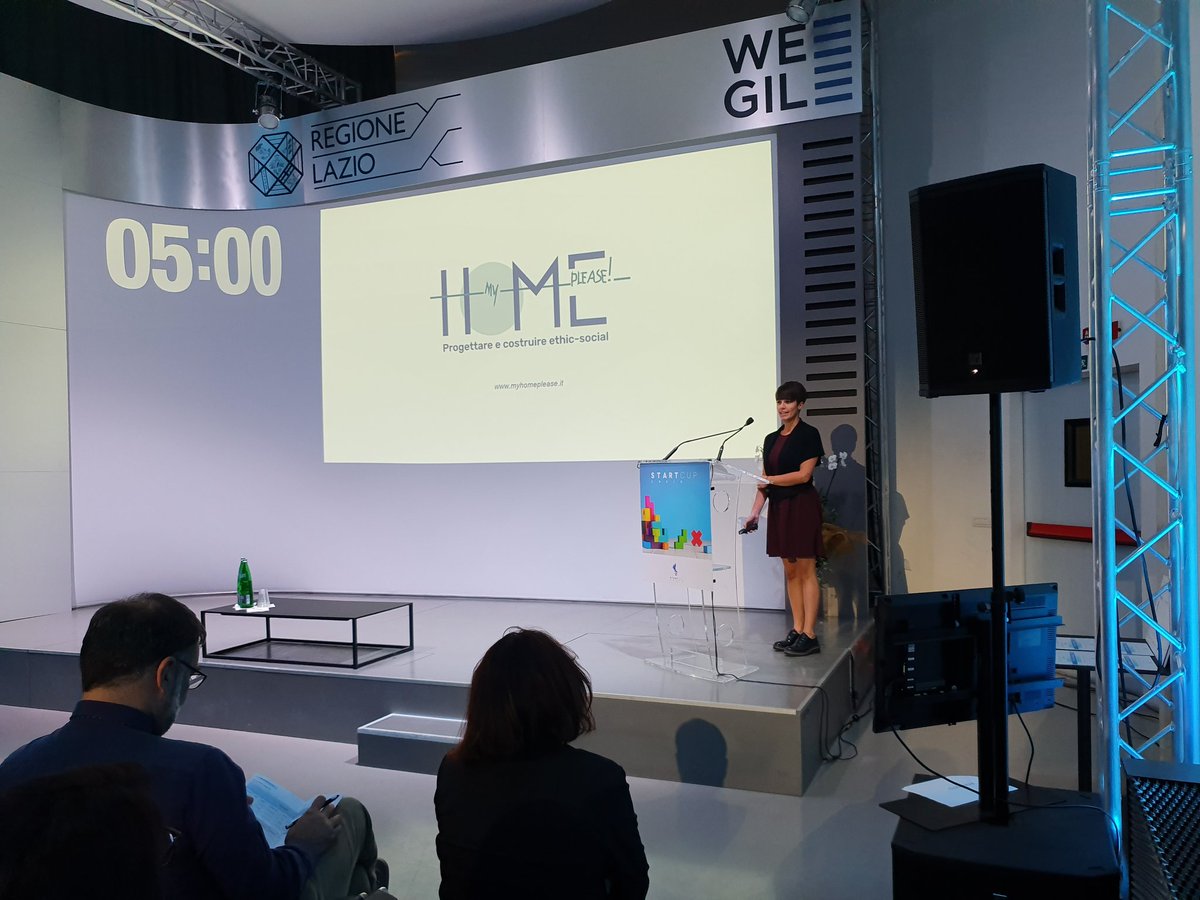 LazioInnova's tweet photo. #MyHomePlease e' una unita' abitativa transitoria e sostenibile per  rispondere a situazioni di emergenza o di precarieta' sociale @startcuplazio #startcuplazio2019 https://t.co/VrSve415cb