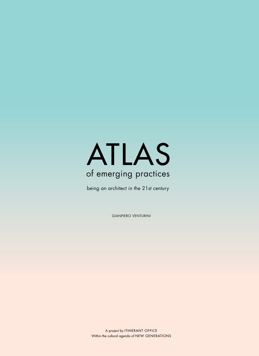 An exclusive #interview by Eric Baldwin - <a href="/ArchDaily/">ArchDaily</a> to Gianpiero Venturini about #ATLAS of #Emerging #Practices!
archdaily.com/924982/we-are-…

Actar #Online #Bookstore:
actar.com/product/atlas-…
issuu.com/actar/docs/atl…

<a href="/itinerantoffice/">Itinerant Office</a> <a href="/New_Gens/">New Generations</a>
#Building #connections through #design